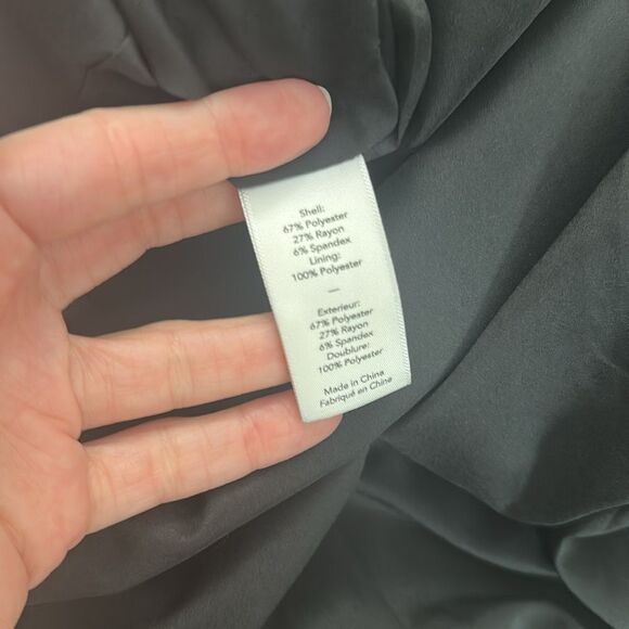 Likely Kane black gown long side slit dress one shoulder 2 - Picture 8 of 9